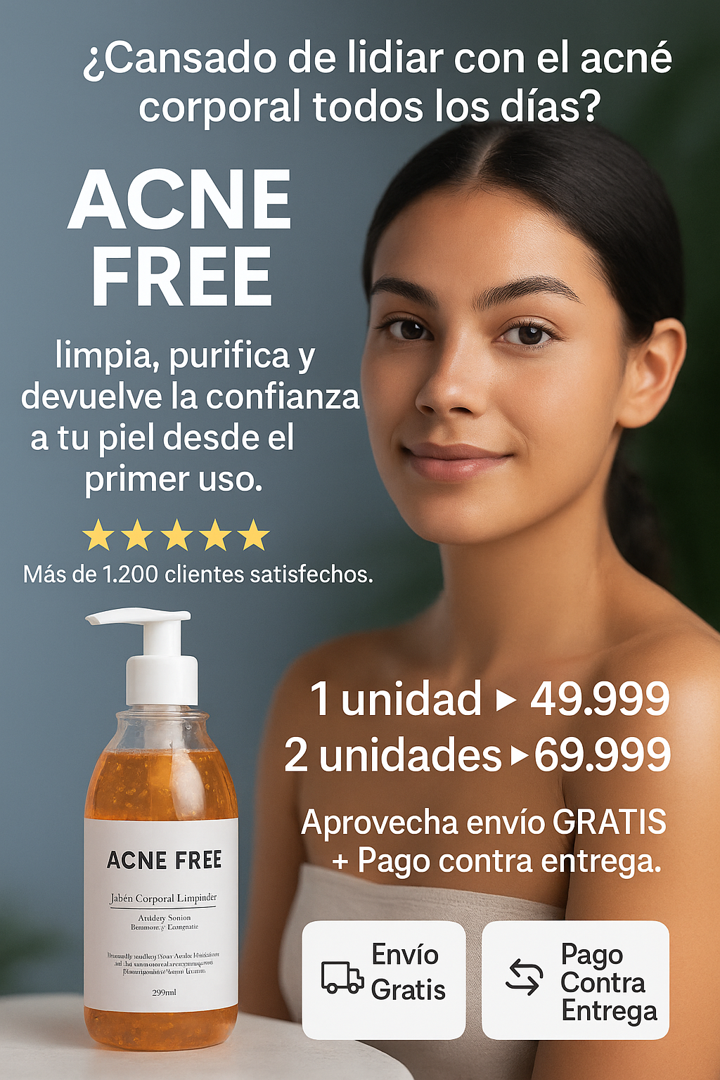 Jabón Especial✨Avanzado😍para la espalda y cuerpo en general - Despigmenta zonas y elimina Acné
