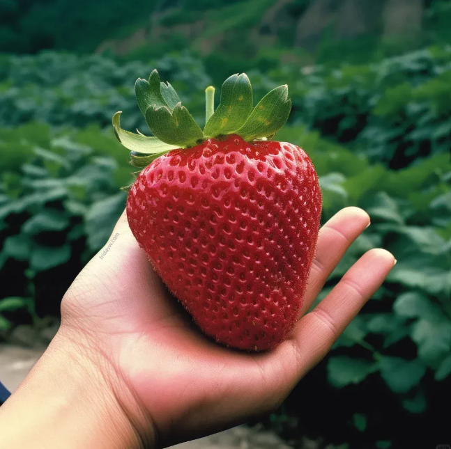 Semillas de fresas🍓 gigantes cremosas | hazlo desde tus materas