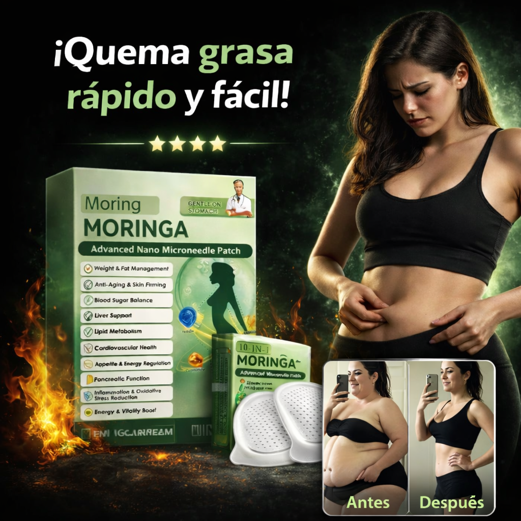 Parches Slimoly® Berberina😍Moringa Avanzado Experiencia (7 Días Visible)