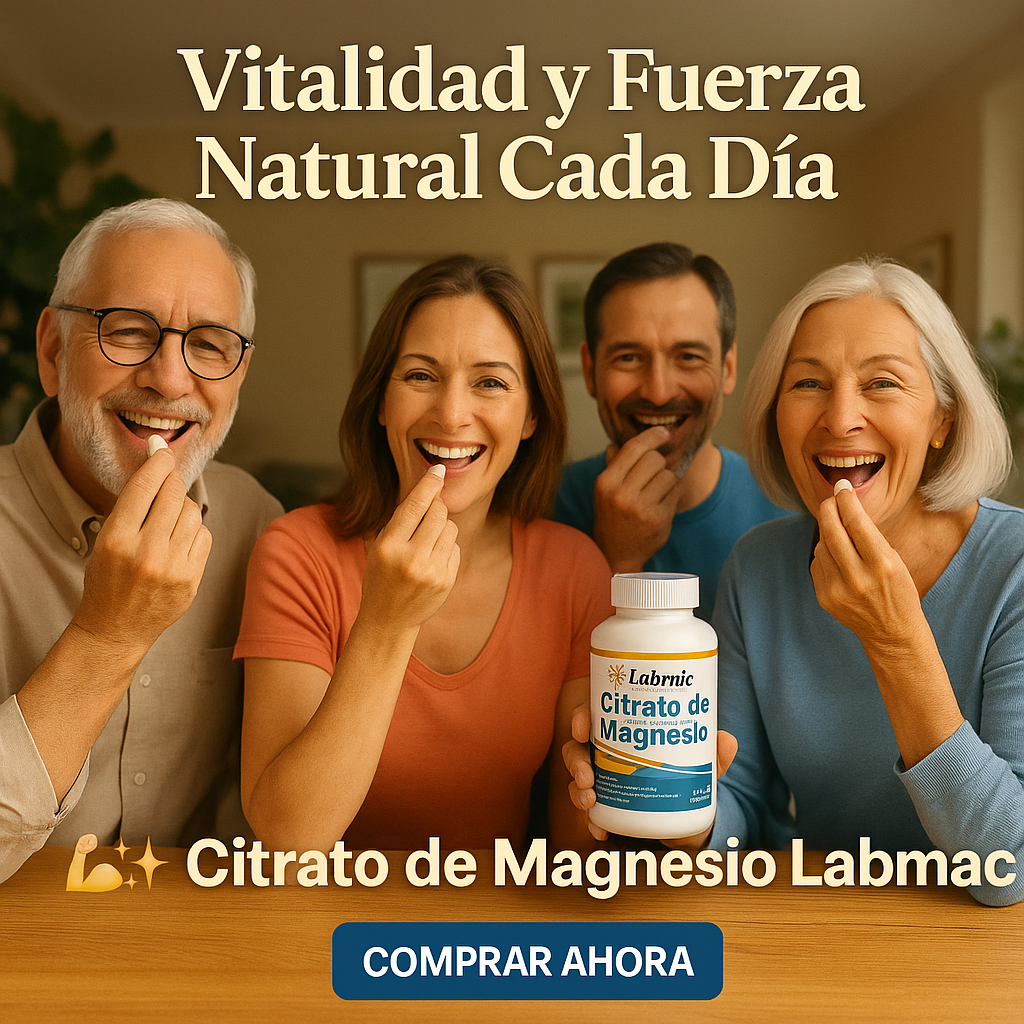 💪✨ Citrato de Magnesio: 𝐕𝐢𝐭𝐚𝐥𝐢𝐝𝐚𝐝 𝐲 𝐅𝐮𝐞𝐫𝐳𝐚 𝐍𝐚𝐭𝐮𝐫𝐚𝐥 𝐂𝐚𝐝𝐚 𝐃𝐢𝐚😍