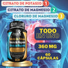 CITRATO DE POTASIO + CITRATO DE MAGNESIO + CLORURO DE MAGNESIO | FRASCO X 60 MASTICABLES |
