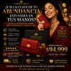 🌹Cartera Cuero Roja Mujer Abundancia💰y alta Riqueza🌸Prosperidad