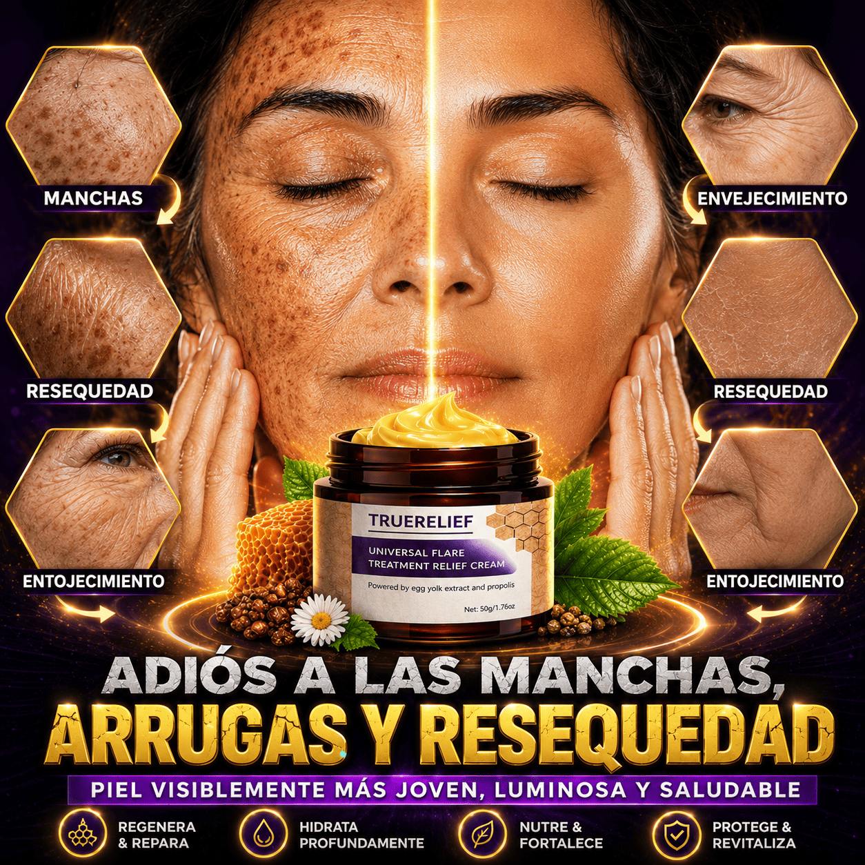 Paga 1 - LLEVE 2🎁Crema Relief® 😍 | Arrugas - Reafirmante-Enrojecimiento & Manchas ✨